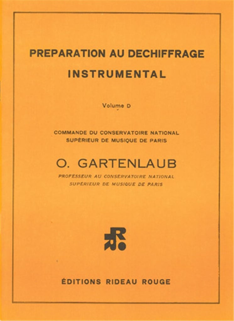 Préparation au déchiffrage instrumental - Vol D